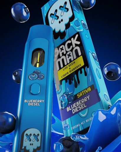 Packman Blueberry Diesel Disposable