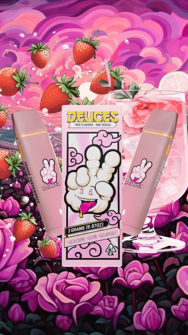 Deuces strawberry bombe Disposable