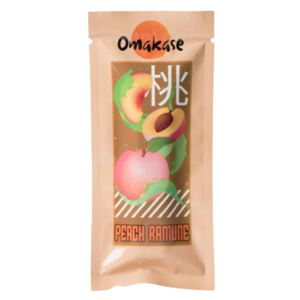 Buy Omakase Peach Ramune Disposable