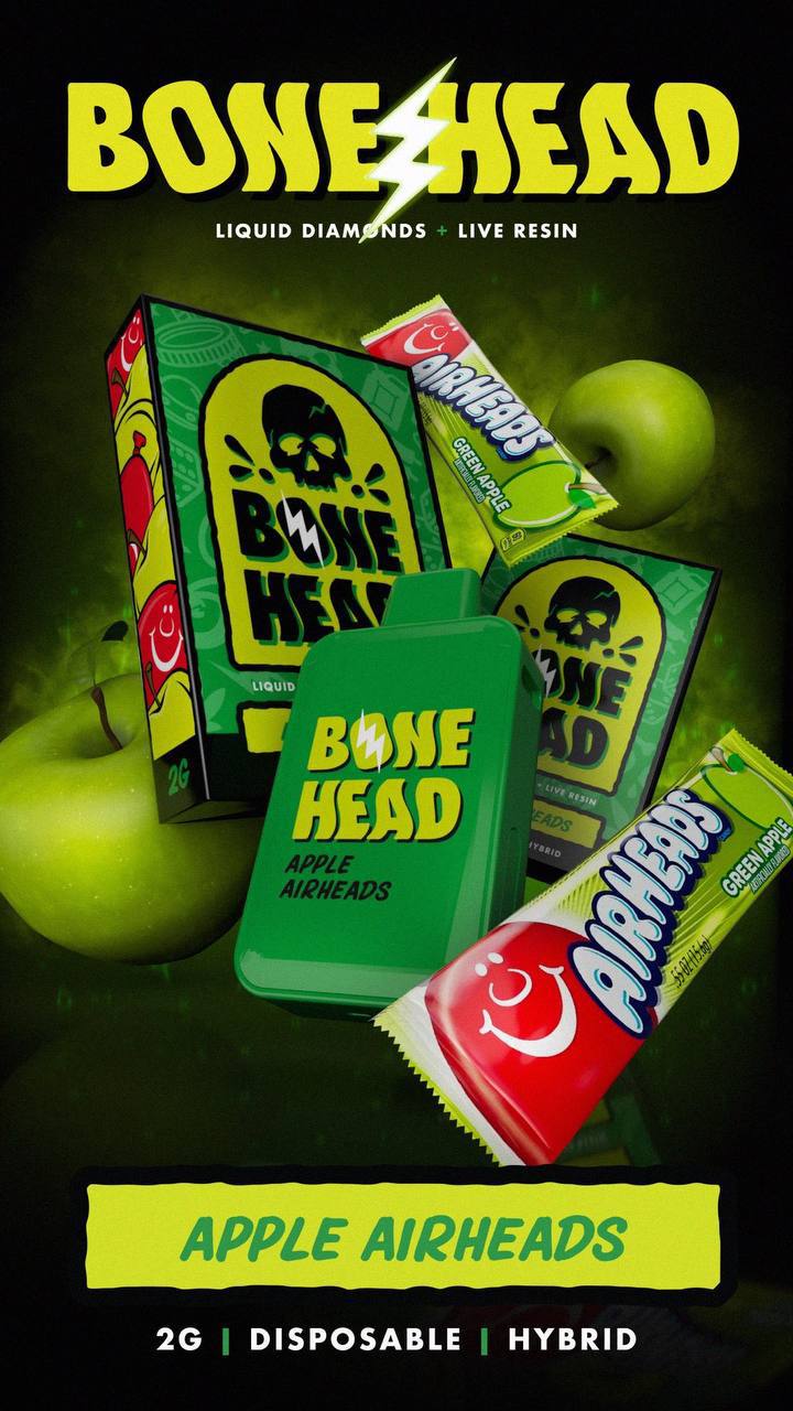 Bone Head Apple Airhead Disposable