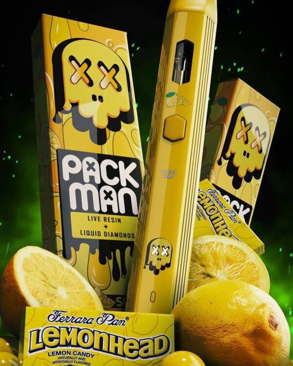 Packman Lemon Head Disposable