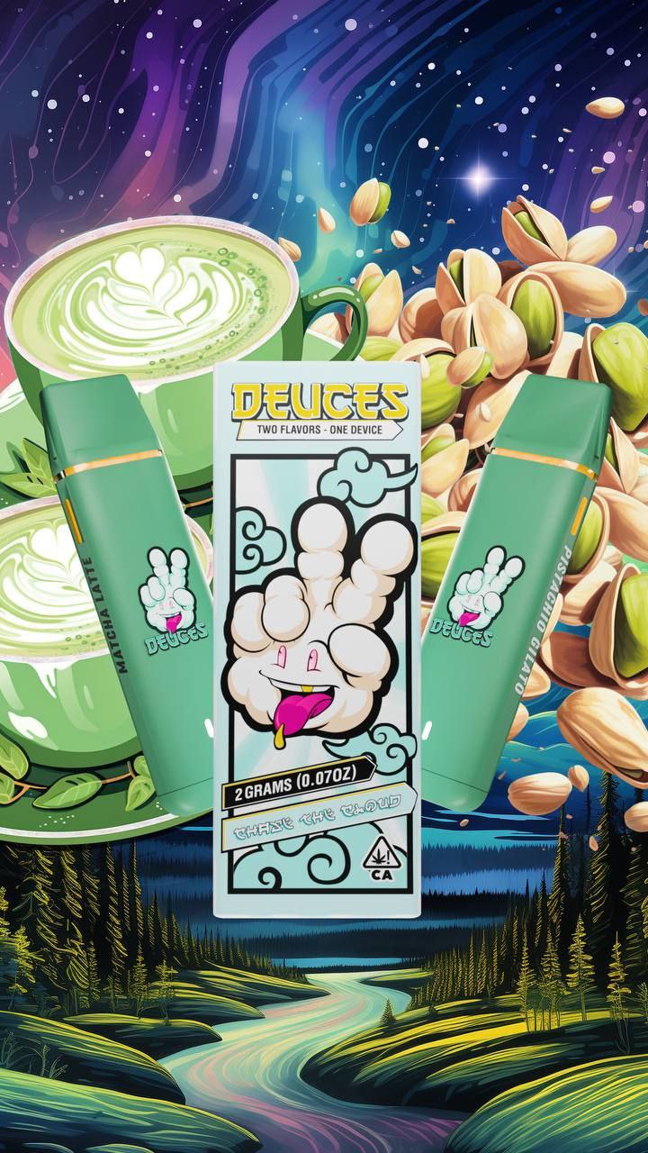 Deuces matcha latte Disposable