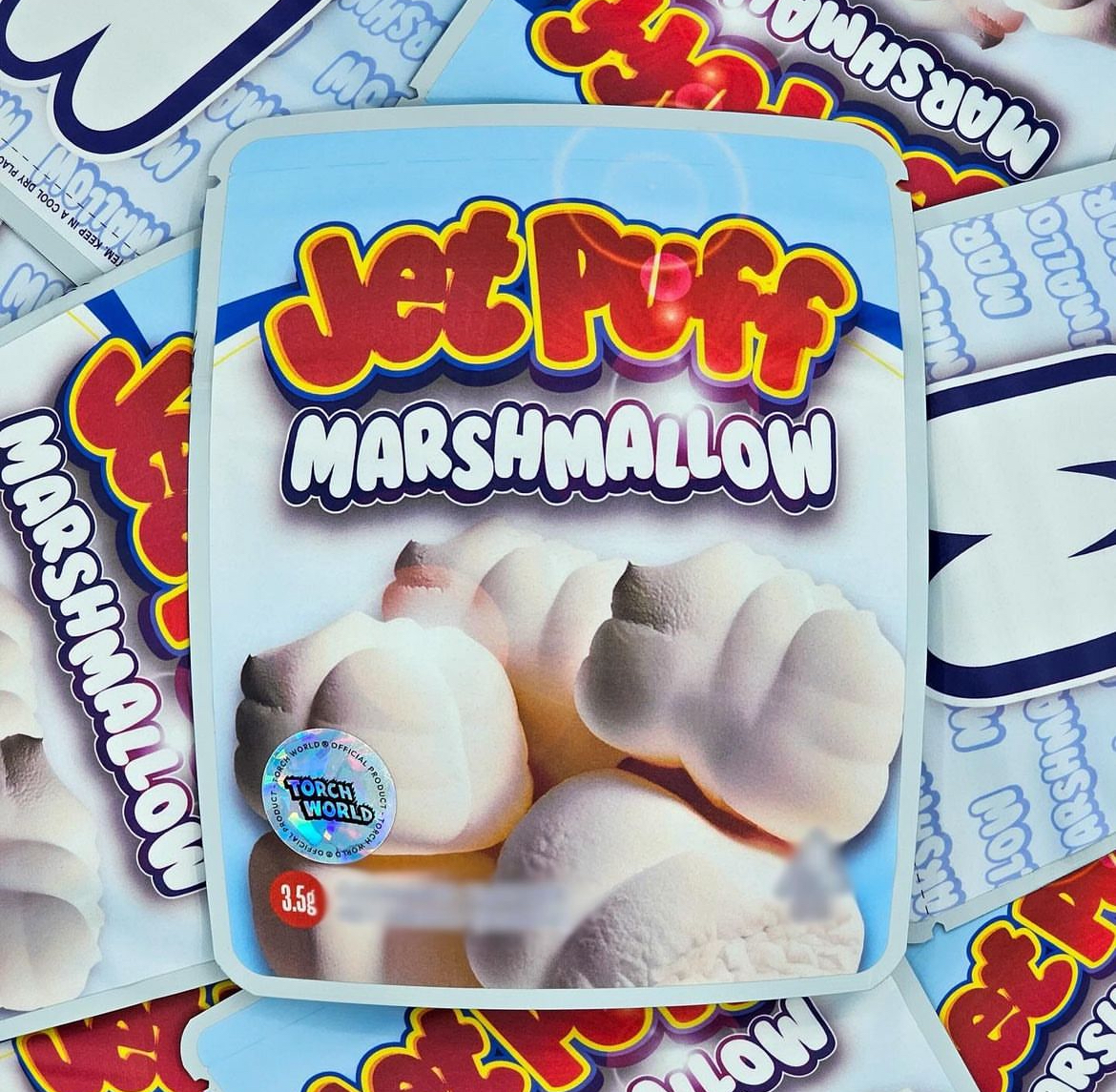 Marshmallow Jet Puff