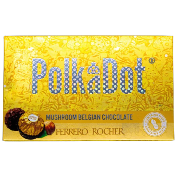 Polkadot Gummy Bears Chocolate