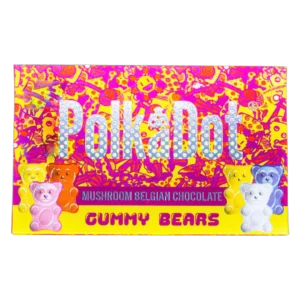 Polkadot Gummy Bears Chocolate