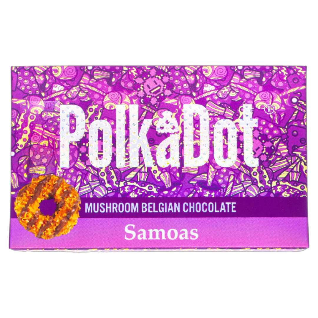 Polkadot Samoas Chocolate