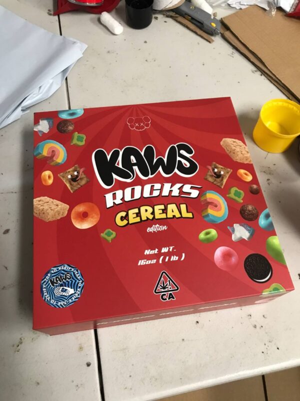 Kaws Rocks Cereal Concentrates