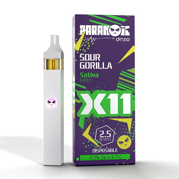 Paranoic Dozo Sour Gorilla Disposable