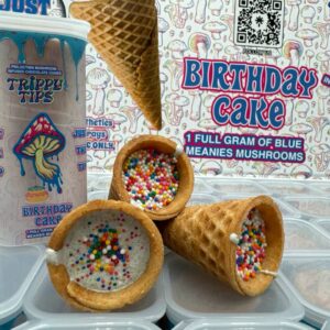 Trippy Tips Birthday Cake Cone