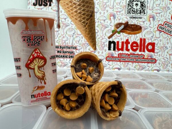 Trippy Tips Nutella Cone