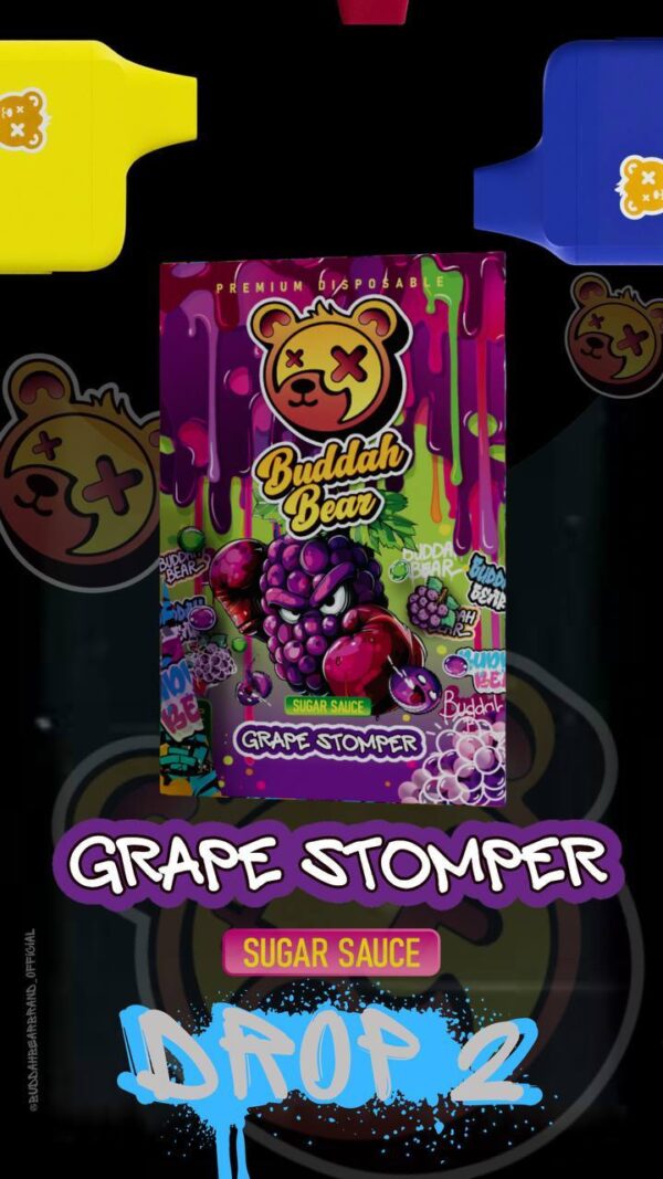 Buddah Bear Grape Stomper Disposable